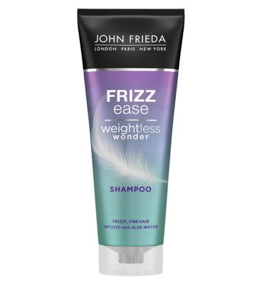John Frieda Frizz Ease Weightless Wonder Shampoo 250ml for Frizz and Fine Hair