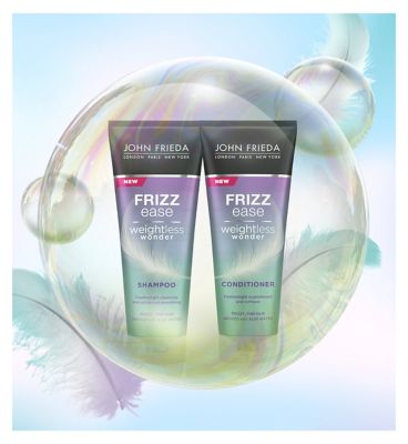 John Frieda Frizz Ease Weightless Wonder Shampoo 250ml for Frizz and Fine Hair