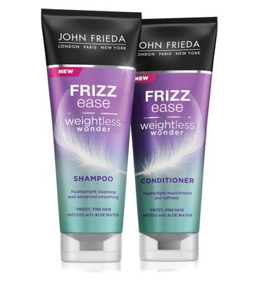 John Frieda Frizz Ease Weightless Wonder Conditioner 250ml for Frizzy & Fine Hair