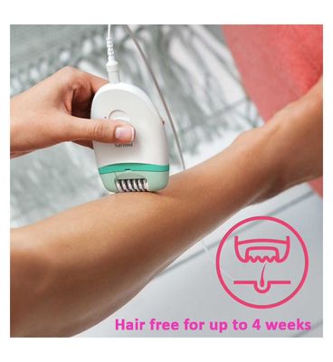 Philips Satinelle Essential Corded Compact Epilator- BRE224/00