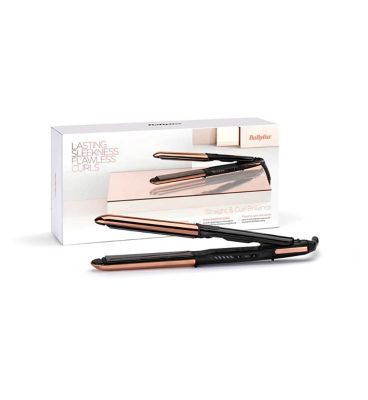 BaByliss Straight and Curl Brilliance Rose Gold Straightener