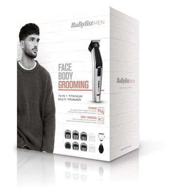 BaByliss 10 in 1 Titanium Multi Trimmer