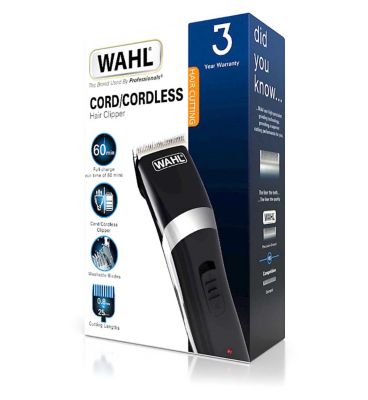 Wahl Clipper Kit Cord/Cordless, Black