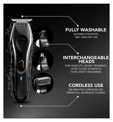 Wahl Trimmer Kit Multigroomer Aqua Blade