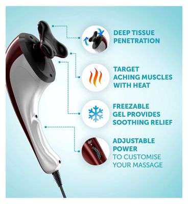 Wahl hot and cold massager + 7 attachments
