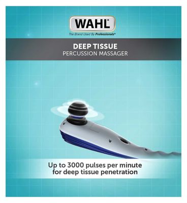 Wahl Deep tissue percusion massager + 4 attachments