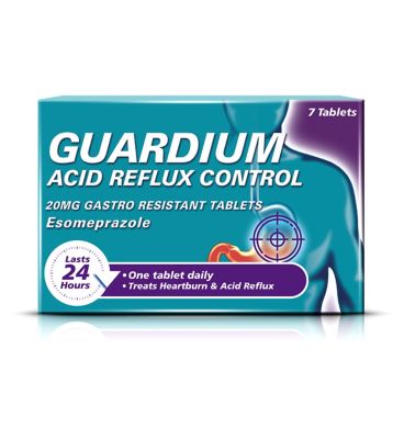 Guardium Acid Reflux Control Tabs Heartburn & Indigestion 7s