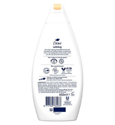 Dove Purely Pampering Bath Soak Shea Butter with Warm Vanilla 450ml
