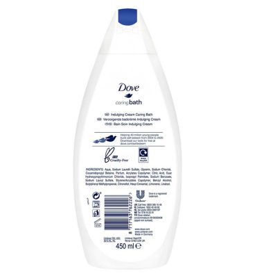Dove Bath Soak Indulging Cream 450ml