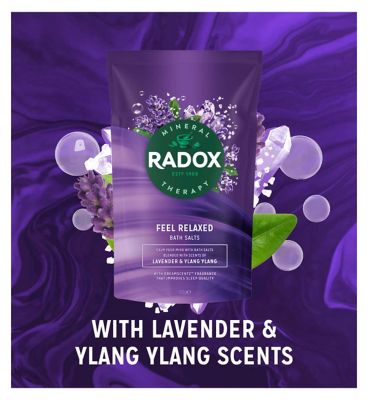Radox Mineral Therapy Feel Relaxed Lavender & Waterlilly Bath Salts 900g