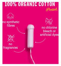 Flo Organic Eco-applicator Tampons Regular & Super 14pk