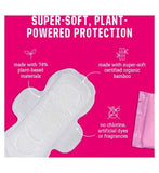 Flo Natural Bamboo Ultra Thin Day & Night Pads 15pk