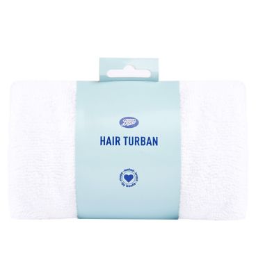 Boots Hair Turban White