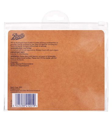 Boots Travel Squeezy Set of 3