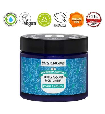 Beauty Kitchen Seahorse Plankton+ Really Radiant Moisturiser - 60ml