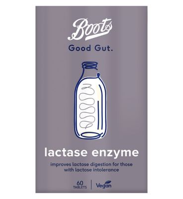 Boots Good Gut Lactase Enzyme, 60 Tablets