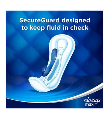 Always Maxi Profresh Night Sanitary Towels X9