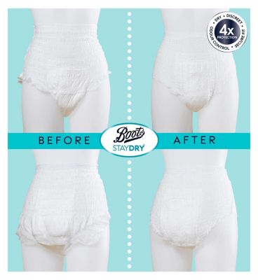 Boots Staydry Night Pants (Sizes Small, Medium, Large, XL)
