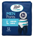 Boots Staydry Men Pants (Sizes M-XL)