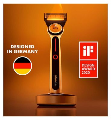 GilletteLabs Heated Razor For Men Starter Kit