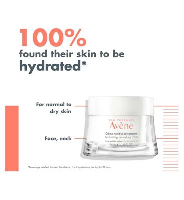 Avène Les Essentiels Revitalizing Nourishing Cream for Dry, Sensitive Skin 50ml