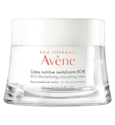 Avène Les Essentiels Rich Revitalizing Nourishing Cream for Dry, Sensitive Skin 50ml