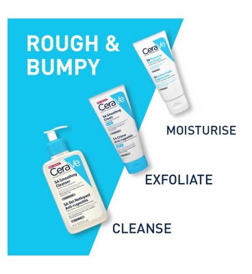CeraVe SA Smoothing Cream Pot with Salicylic Acid for Dry, Rough & Bumpy Skin 340g