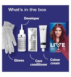 Schwarzkopf LIVE Colour + Lift L75 Deep Red Permanent Hair Dye
