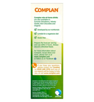 Complan Banana Nutritional Drink Sachet 4x55g