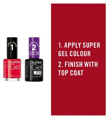 Rimmel London Super Gel Nail Polish Shamelessly