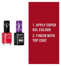 Rimmel London Super Gel Nail Polish Wild Gal