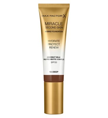 Max Factor Miracle Touch Second Skin Hydrating Foundation with SPF 20
