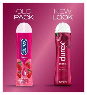 Durex Cherry Lube Water Based Flavoured Edible - 100ml