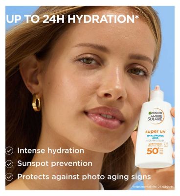 Garnier Ambre Solaire SPF 50+ Super UV Face Protection Fluid 40ml