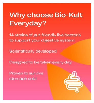 Bio-Kult Everyday Gut Supplement - 60 Capsules