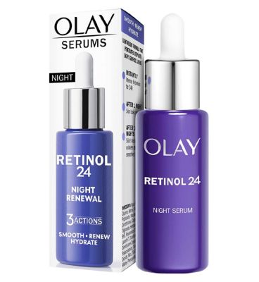 Olay Retinol 24 Night Serum With Retinol & Vitamin B3 40ml