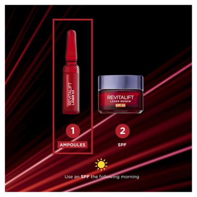 L'Oreal Paris Revitalift Laser Ampoules 10% Glycolic Acid Peel (7x1.3ml)