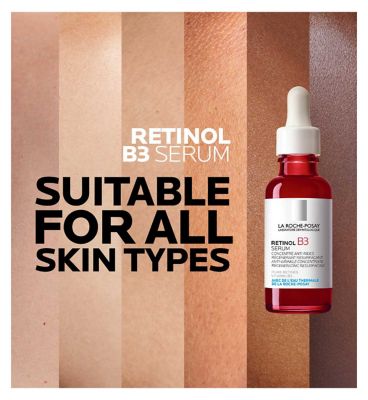 La Roche-Posay Retinol B3 Anti-wrinkle Anti-Ageing Serum With Retinol And Vitamin B3 Suitable For Sensitive Skin 30ml