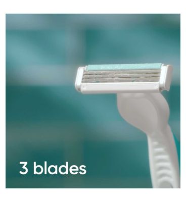 Venus3 Sensitive Women's Disposable Razors - 4 Pack