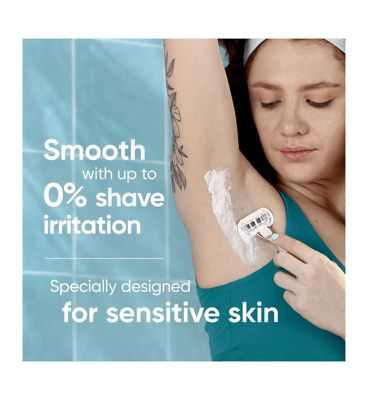 Gillette Venus Razor Blades, PRO Smooth Sensitive 5 Blade Women’s Razor Blades X6