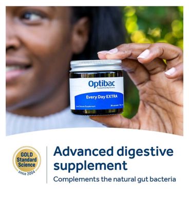 Optibac Every Day EXTRA Gut Supplement - 30 Capsules