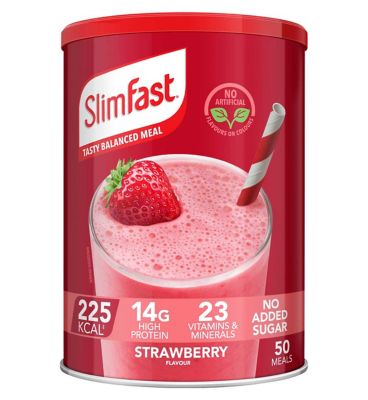 SlimFast Strawberry Shake 50 Serving  - 1825g