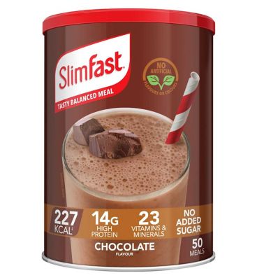 SlimFast Chocolate Shake 50 Serving - 1875g
