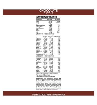 SlimFast Chocolate Shake 50 Serving - 1875g