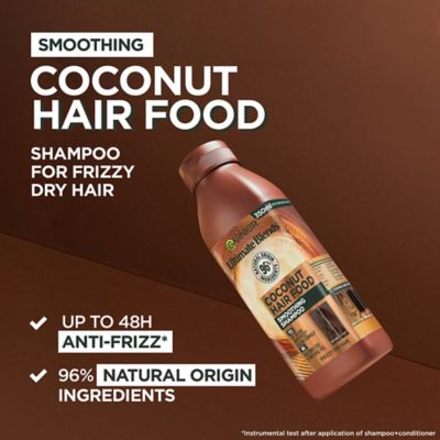 Garnier Ultimate Blends Smoothing Hair Food Coconut Shampoo For Frizz-prone Hair 350ml
