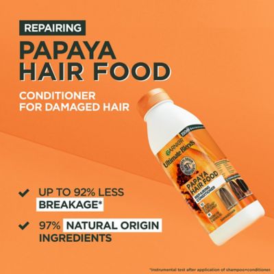 Garnier Ultimate Blends Hair Food Repairing Papaya Conditioner For Damaged Hair 350ml