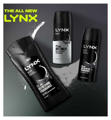 Lynx Black Shower Gel 500ml
