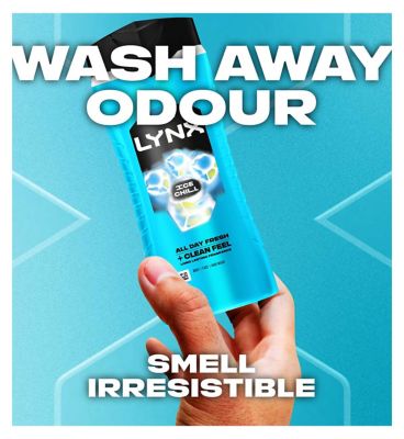 Lynx Ice Chill Shower Gel 500ml