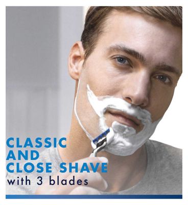Gillette Mach3 Turbo Razor For Men, 1 Gillette Razor<br/>
