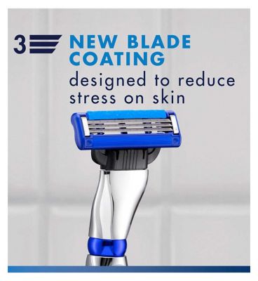 Gillette Mach3 Turbo Razor For Men, 1 Gillette Razor<br/>